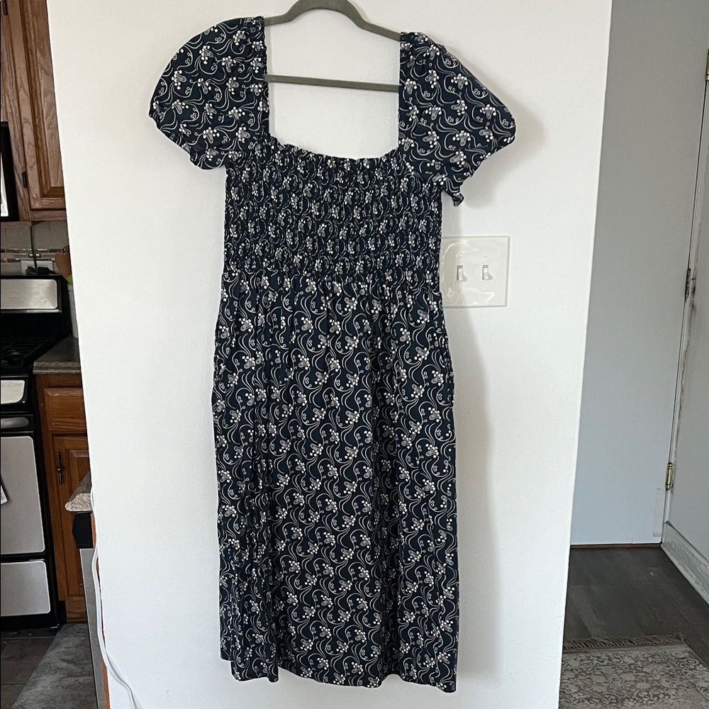 J. Crew Smocked Dress